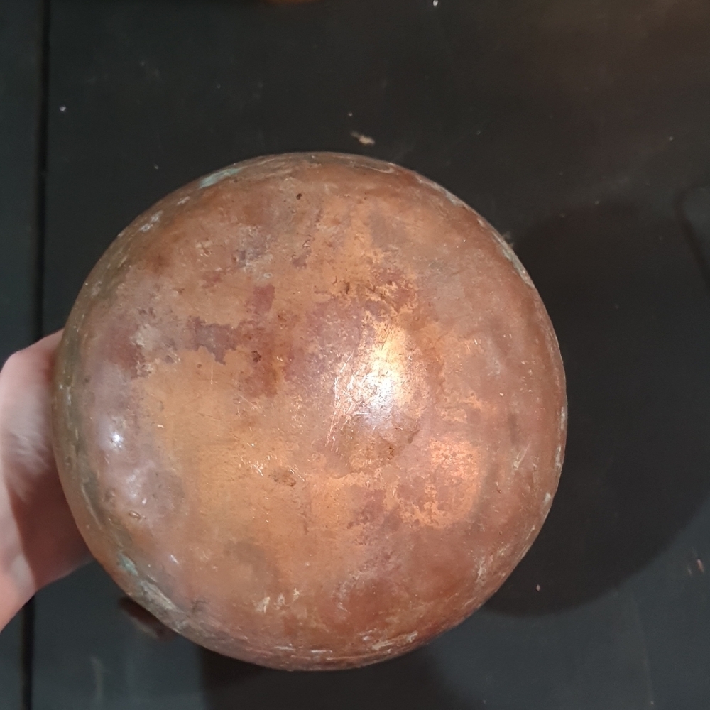 Antique Rustic Genuine Solid Copper Pot Hand Hammered Kettle - Picture 5 of 9